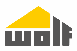 Wolf Logo Wortbildmarke